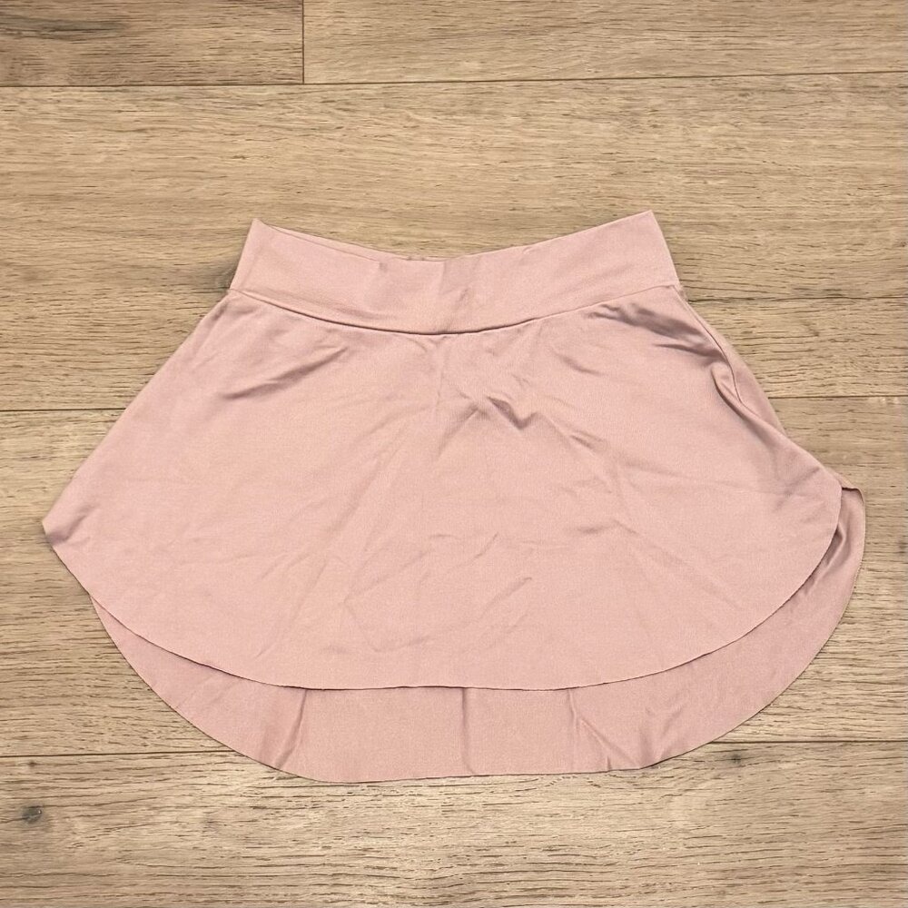 Motionwear Mauve Pink Dance Skirt‎ Petite Adult High-Low Tulip Hem Ballet Skirt